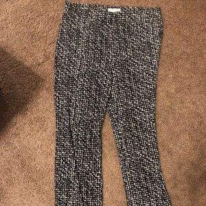 CHAUS New York pattern pant size LG